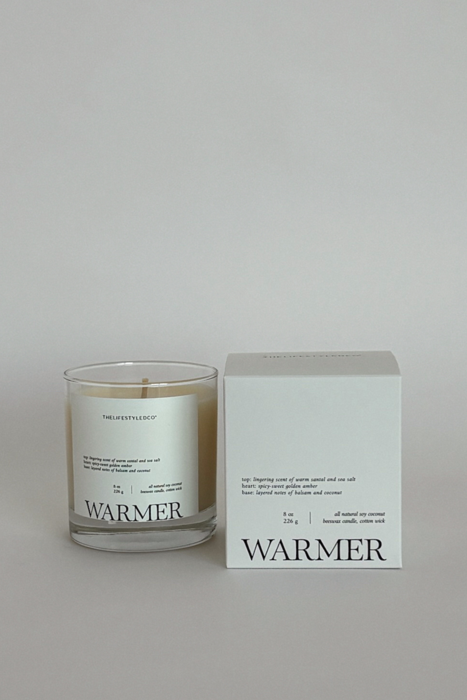 Warmer Candle - 8 oz
