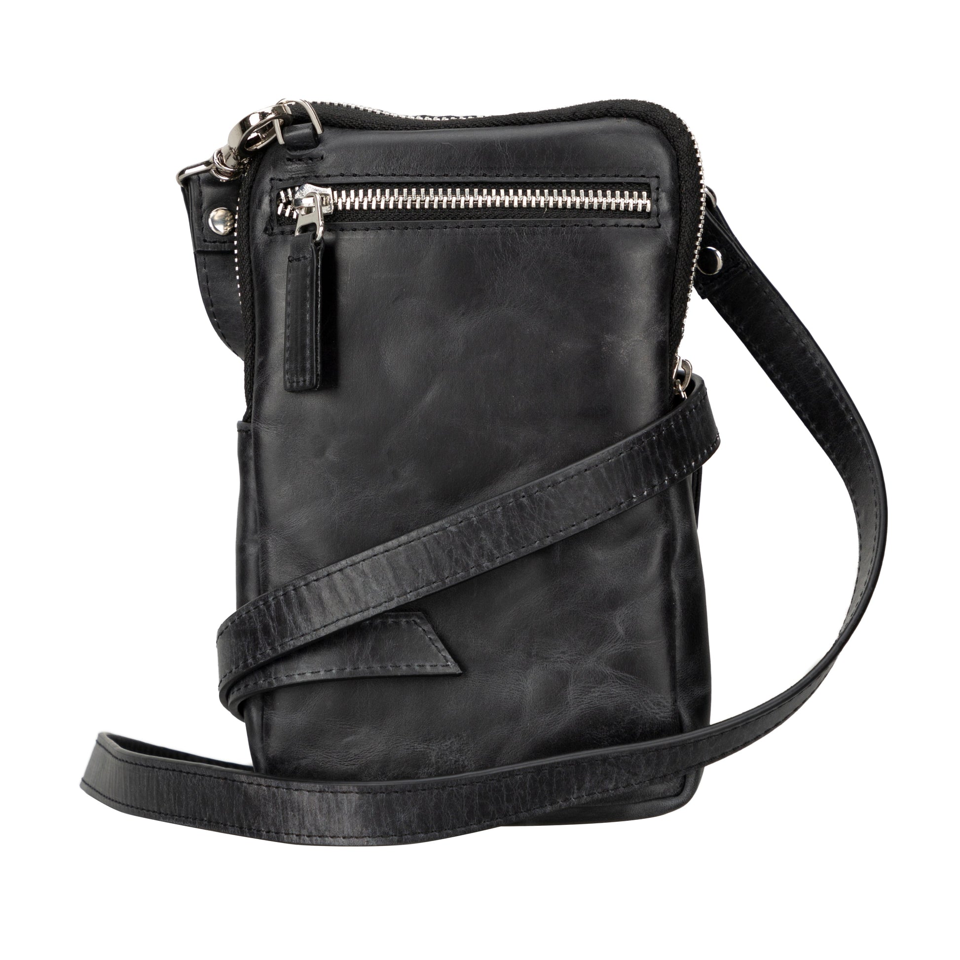 Nino Leather Crossbody Bag