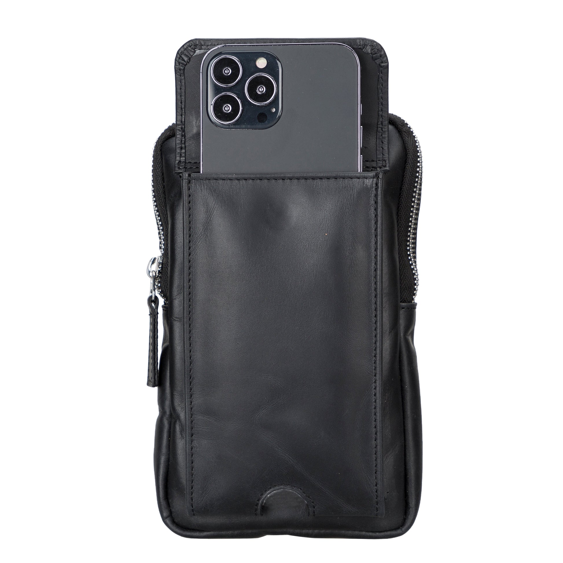 Nino Leather Crossbody Bag