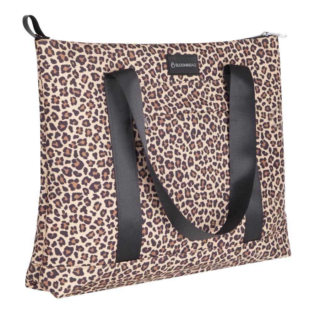 Earthy Leopard Tote Bag