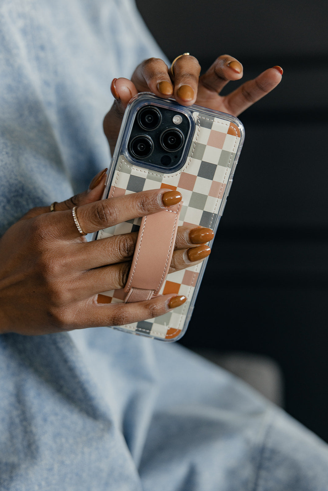 Coastal Check Walli-Lite Case