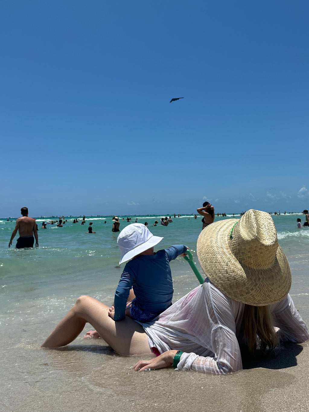 Begonia Sun Hat - Burnt Orange/Rust Wide & Short Grosgrain Ribbon