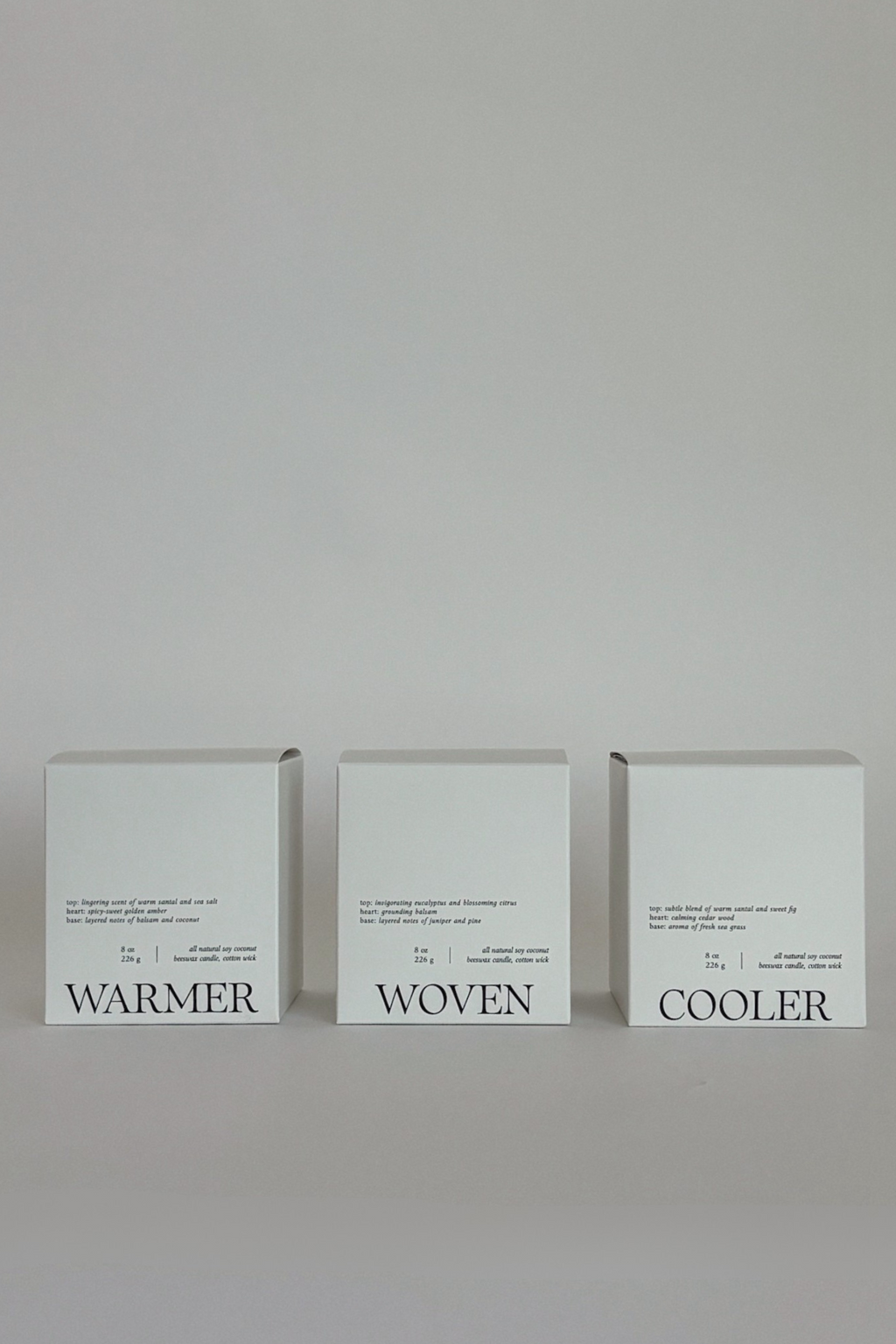 Woven Candle - 8 oz