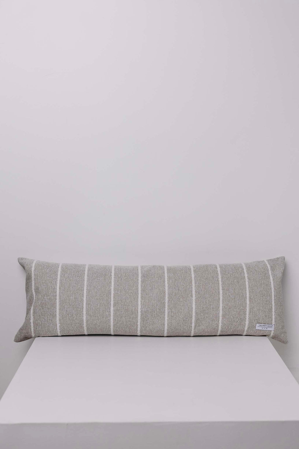 Jolie Textured Slub Stripe Pillow