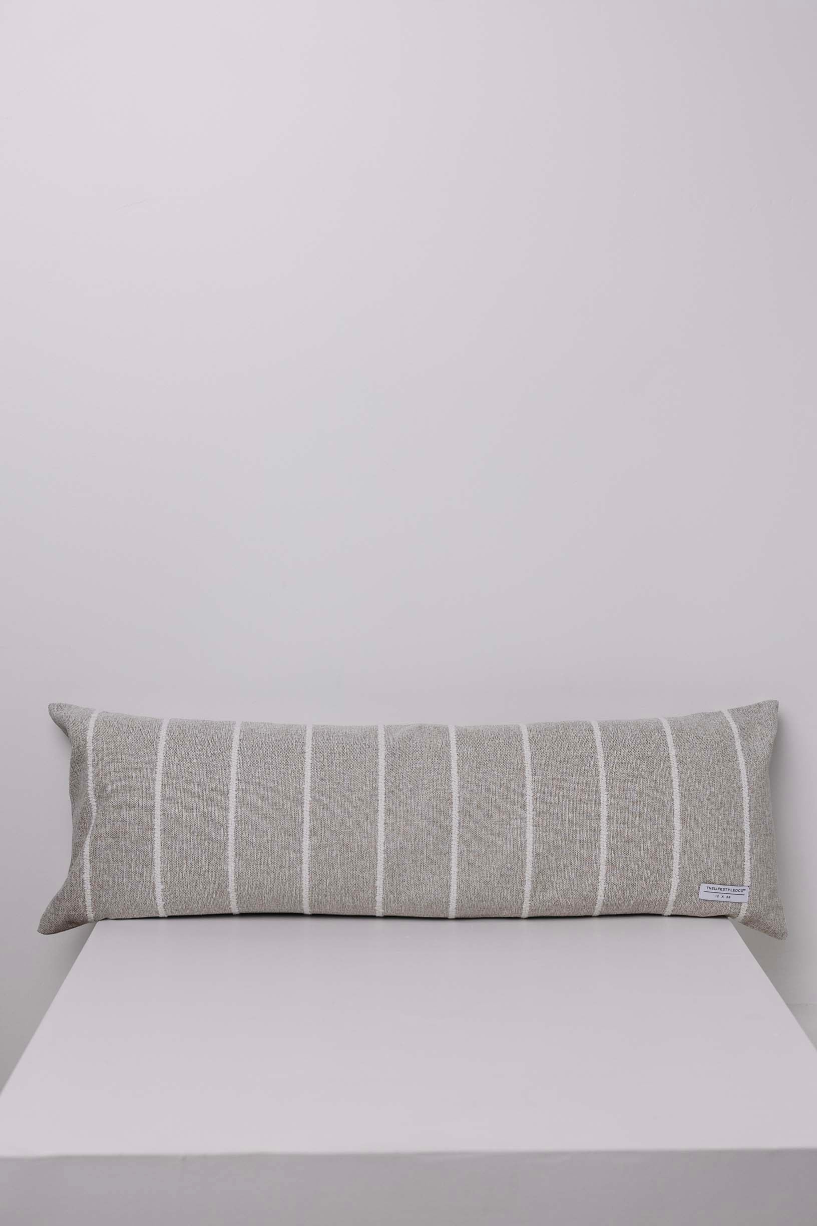 Jolie Textured Slub Stripe Pillow