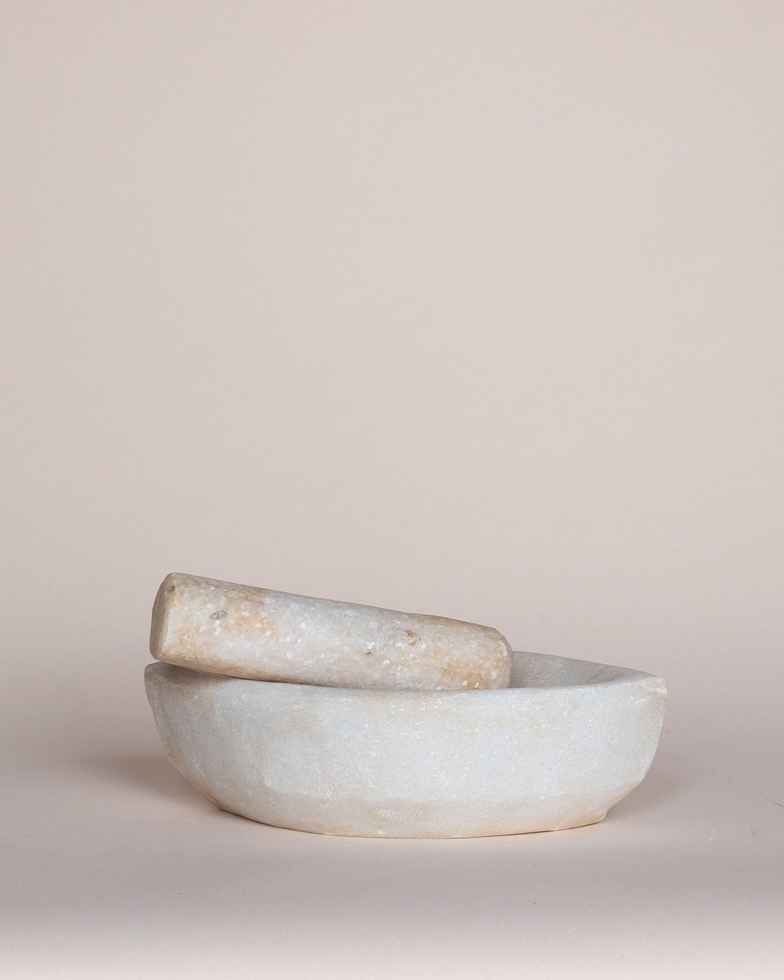 Found Marble Mortar & Pestle
