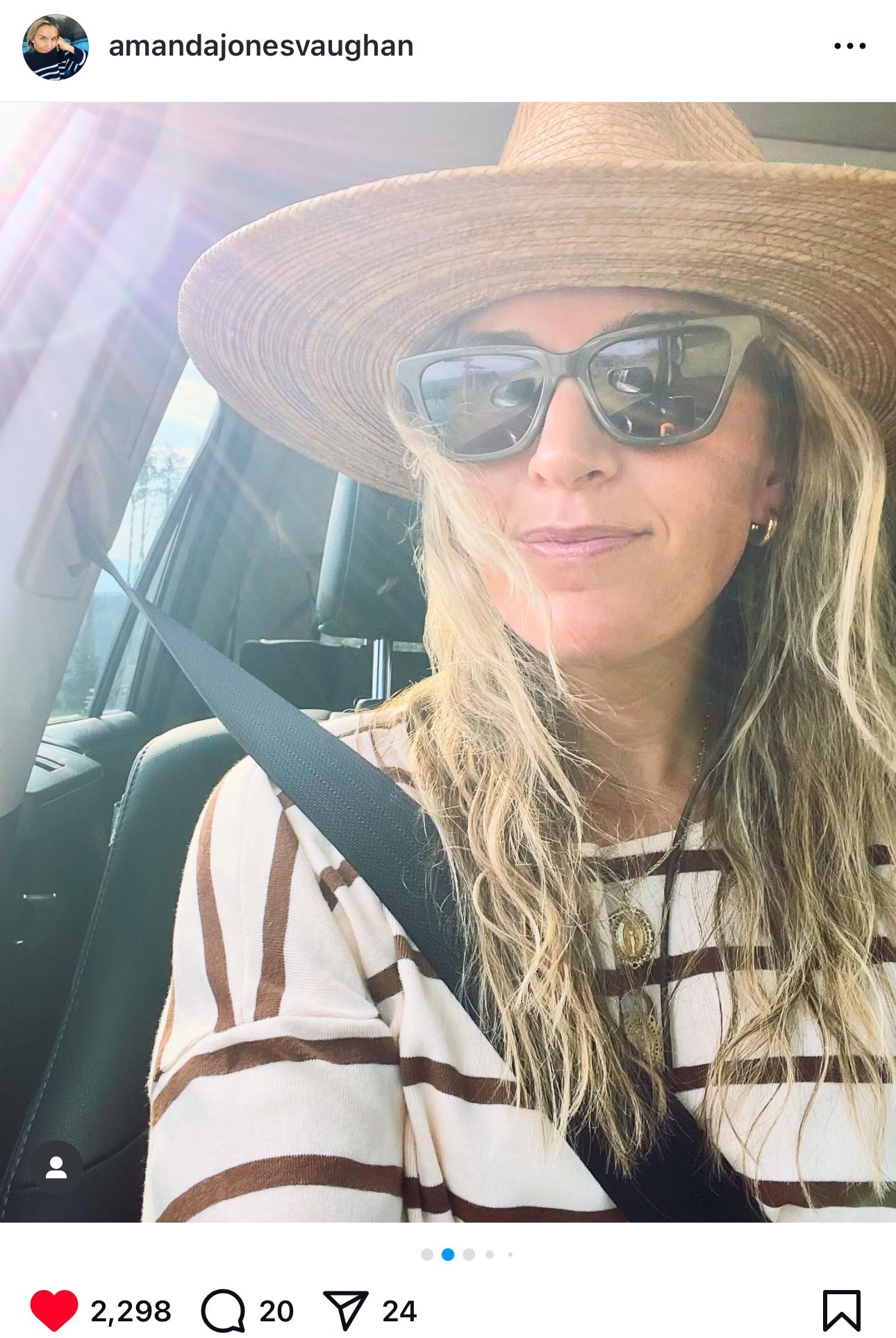 Zinnia Sun Hat - Wide & Short Coral Grosgrain Ribbon