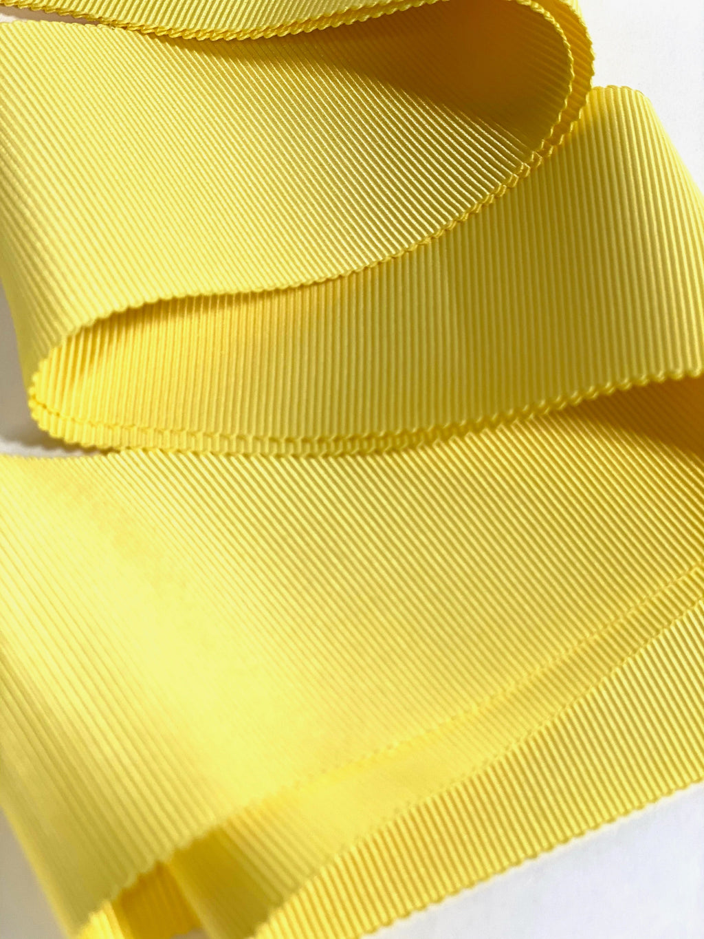 Yellow Grosgrain Ribbon - Long