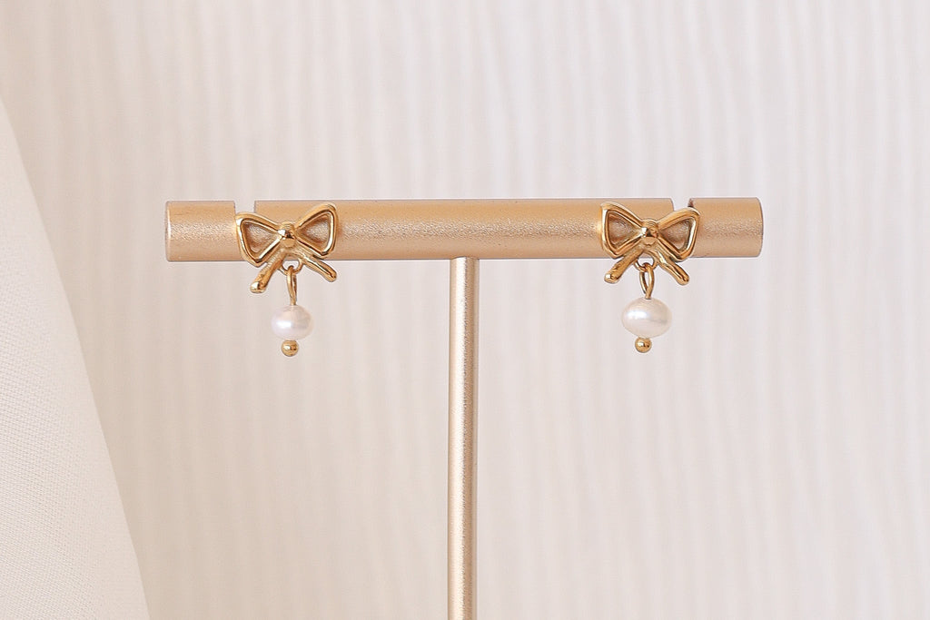 Jane Bow Earring