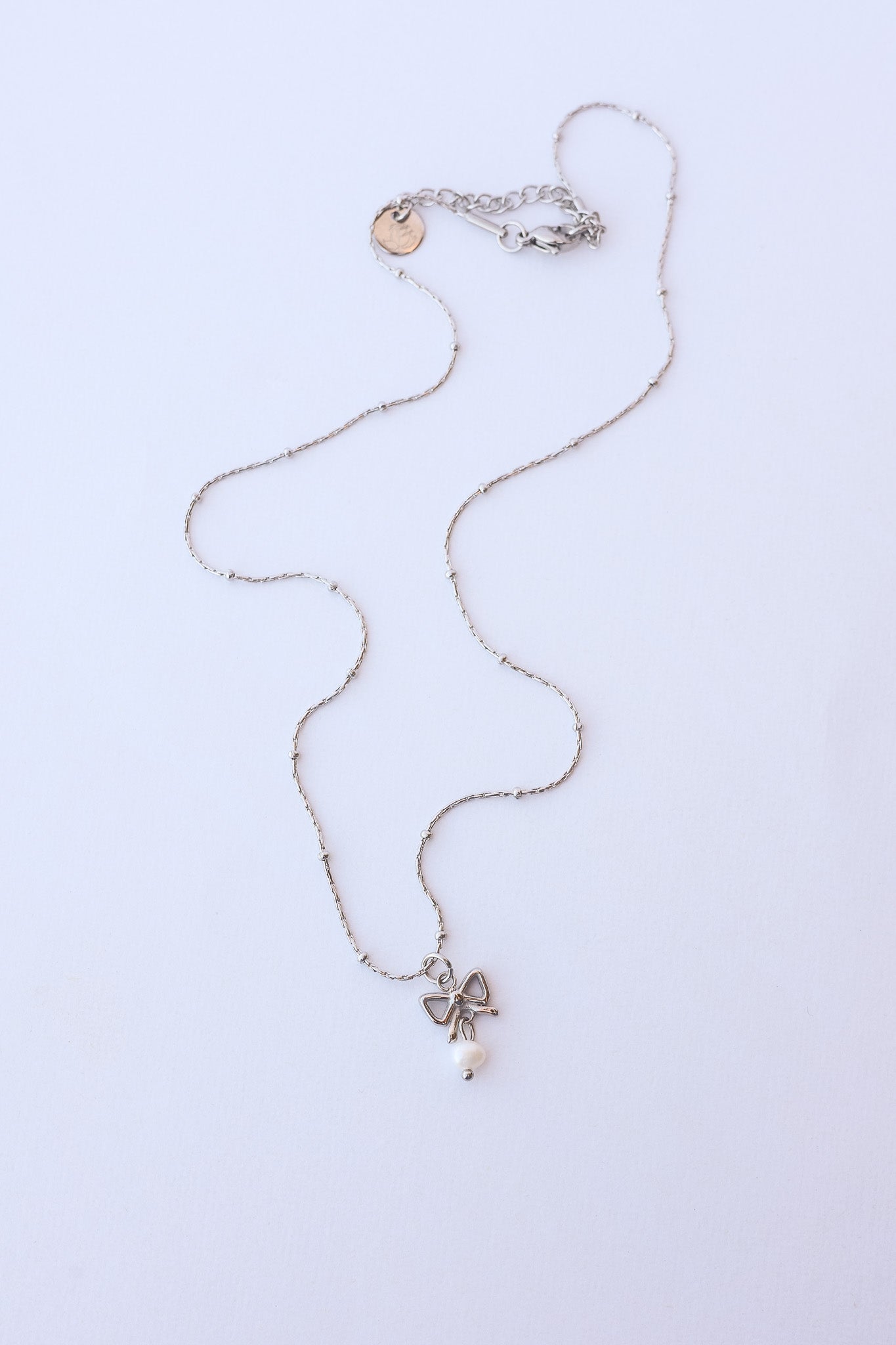 Jane Bow Necklace