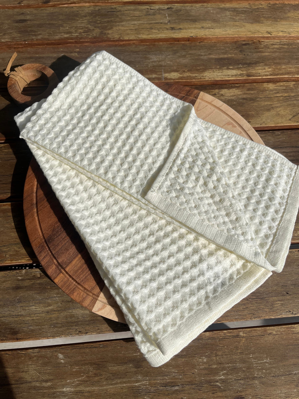 2pc Kitchen Waffle Towel Set