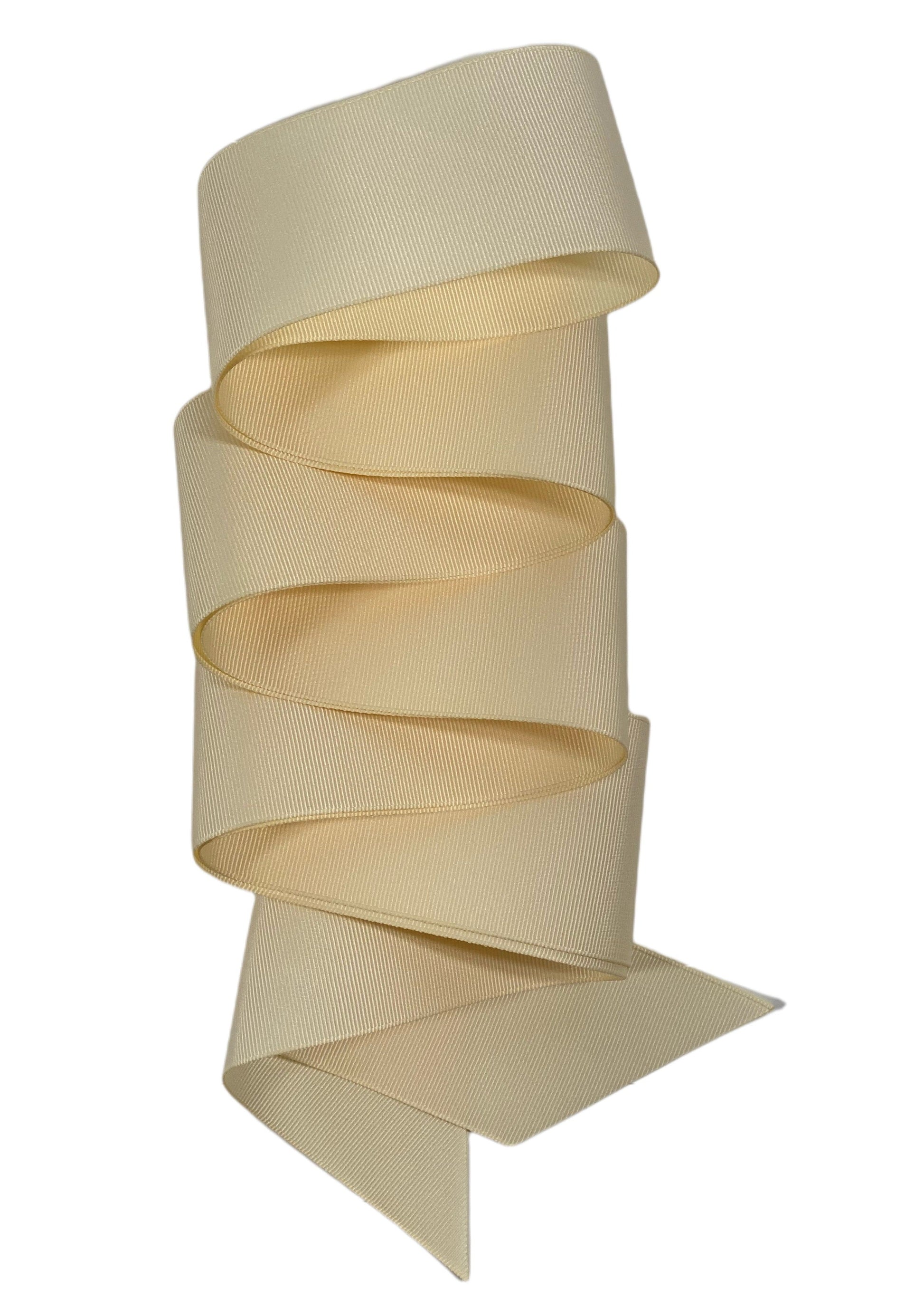 Ivory Grosgrain Ribbon - Long