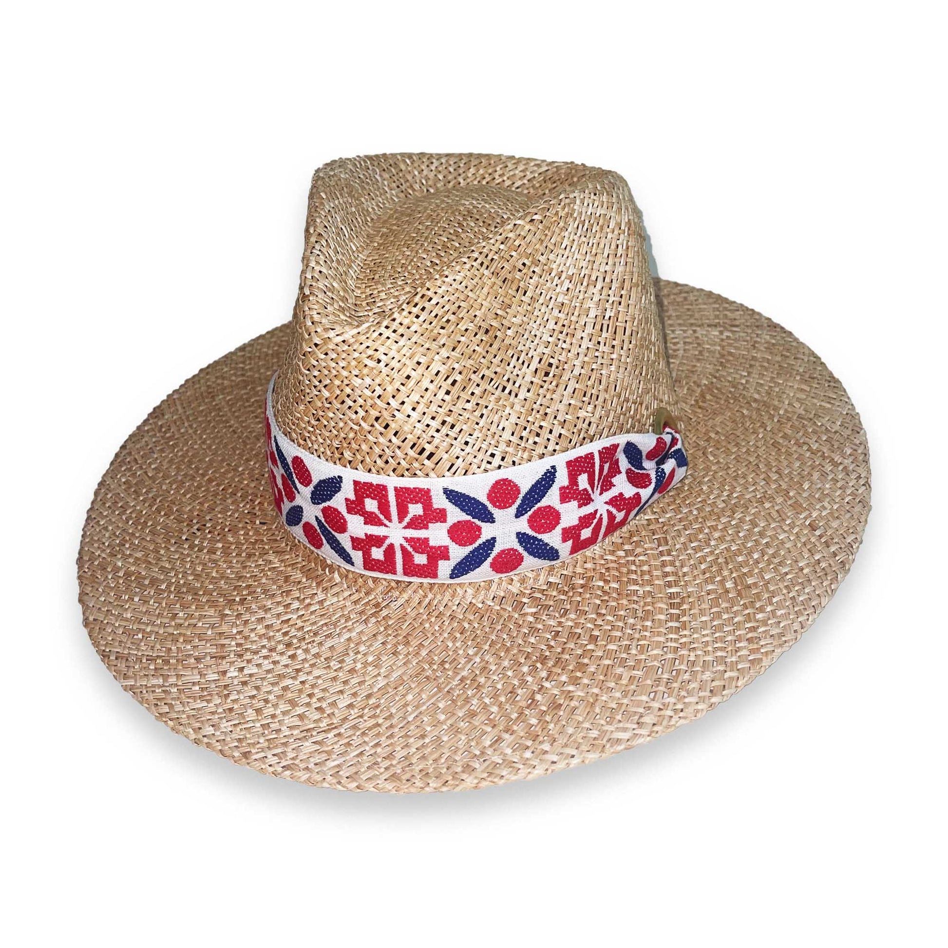 Vintage Americana Geometric Ribbon - Short