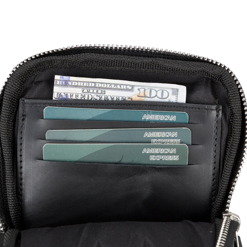 Nino Leather Crossbody Bag