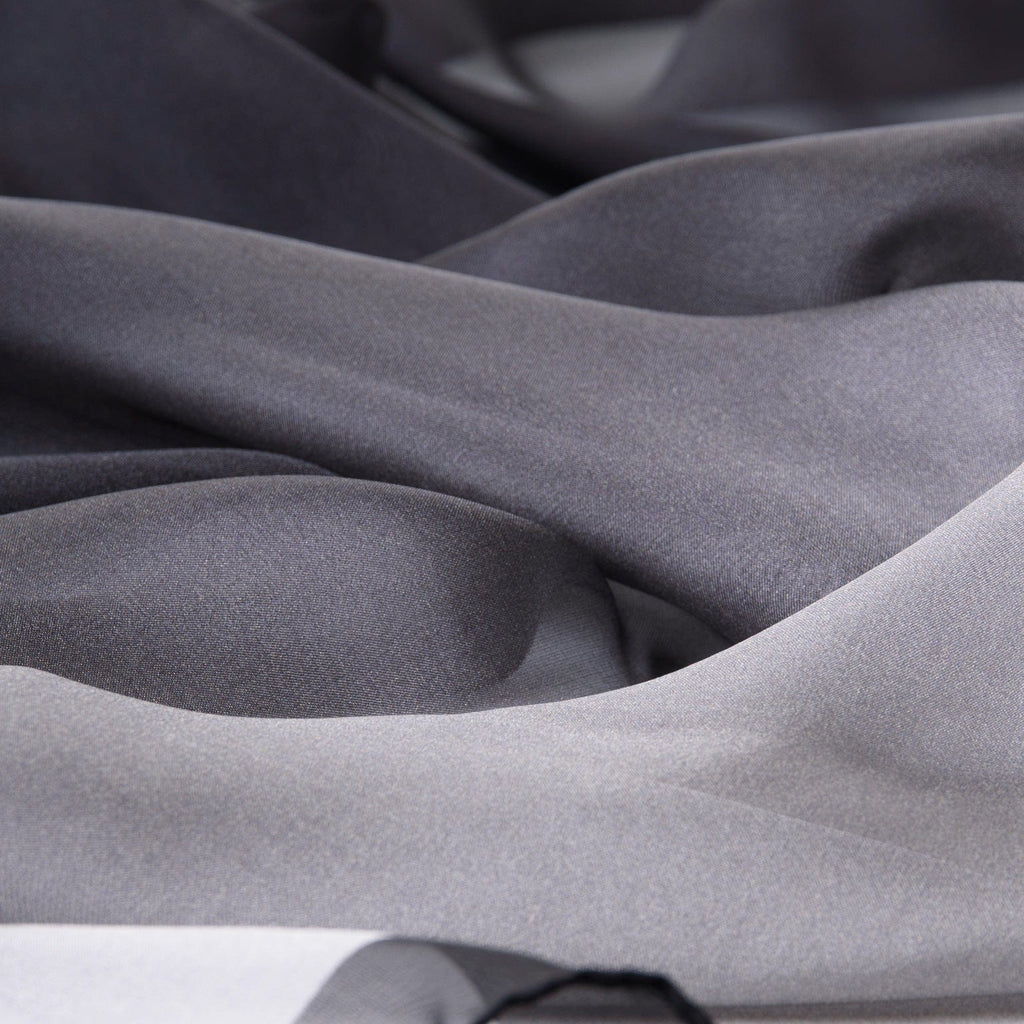 Sophia - Silk Scarf Shawl - Smoke