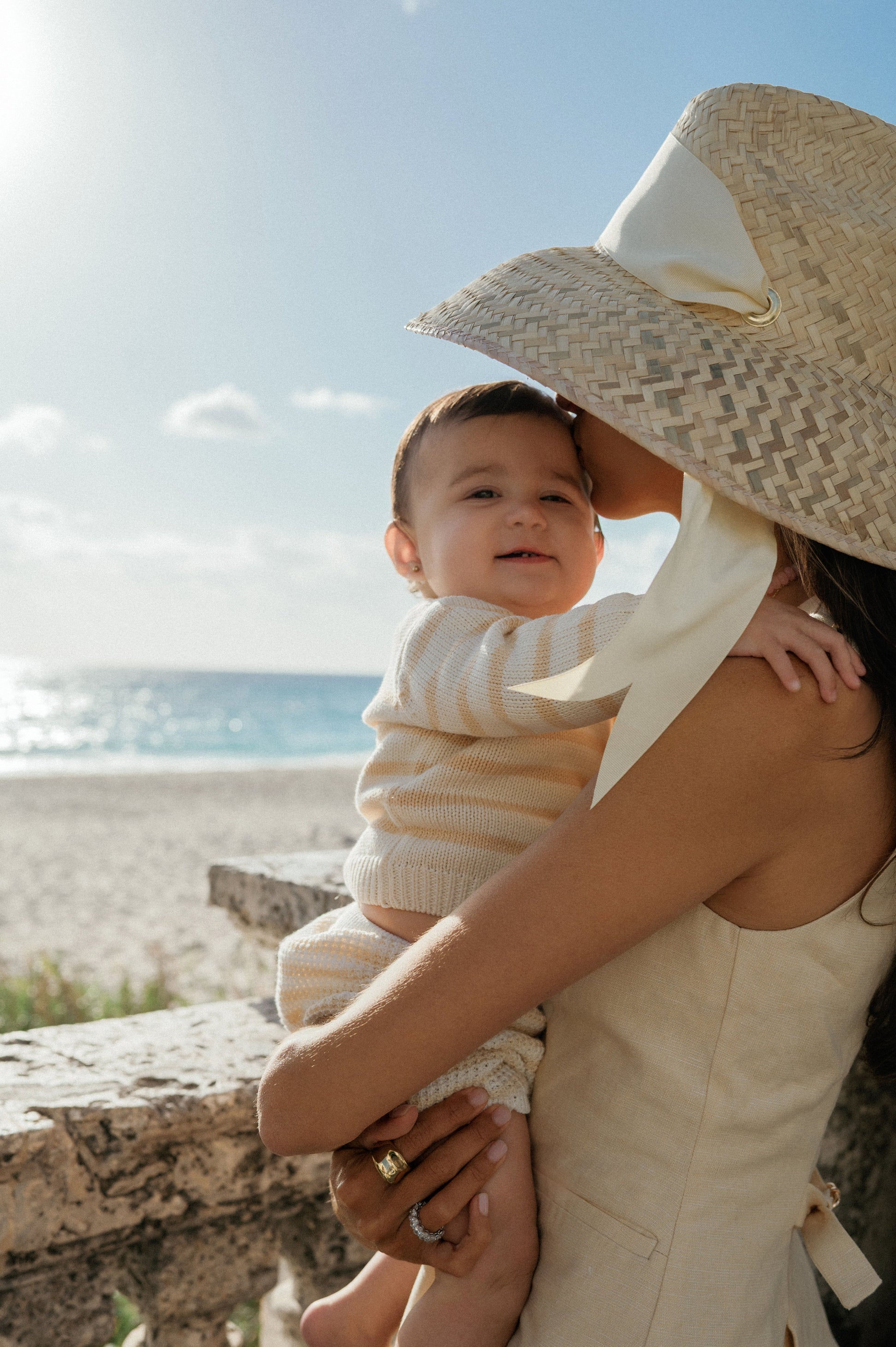 Ivory Grosgrain Ribbon - Wide & Short