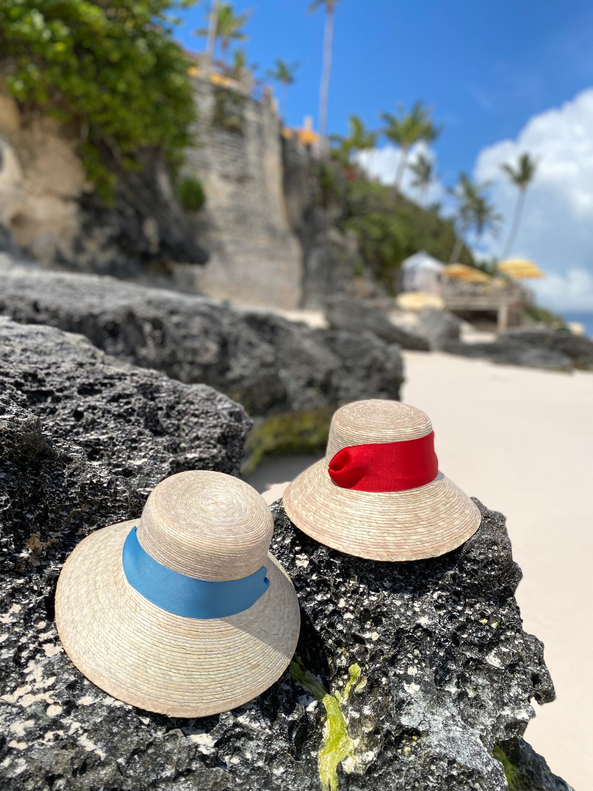 Clematis Bucket Hat - Tan/Camel Wide & Short Grosgrain Ribbon