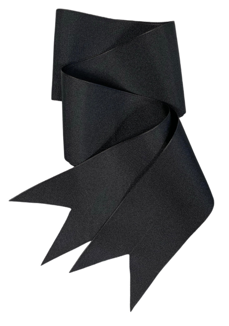 Black Grosgrain Ribbon - Wide & Short