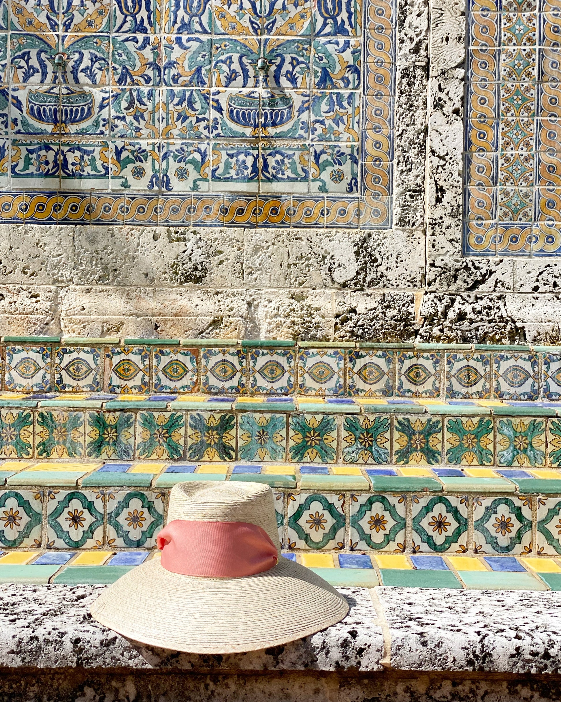 Coral Grosgrain Ribbon - Wide & Short