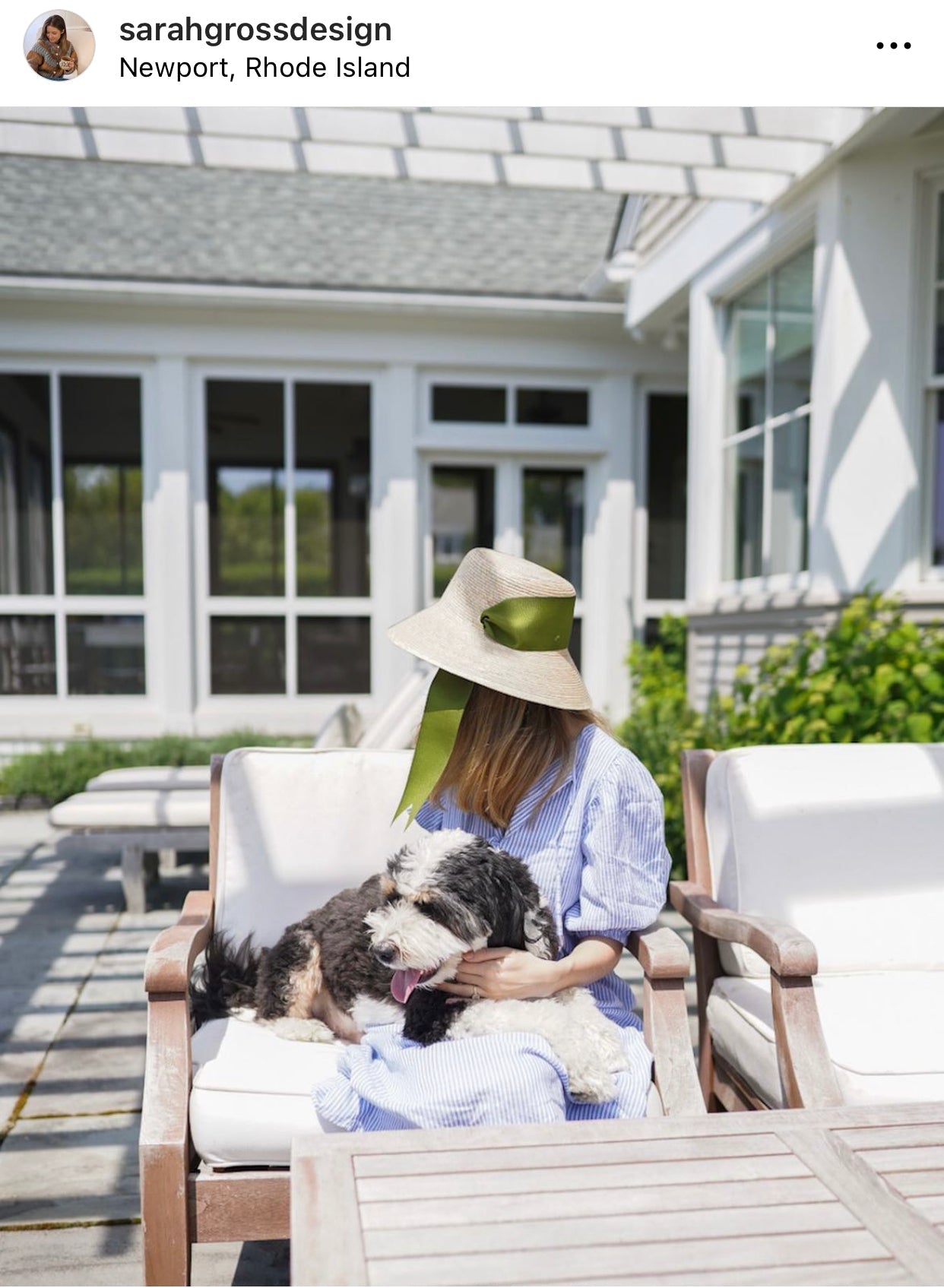 Clematis Bucket Hat - Vintage Blue Azure Tapestry Short Ribbon