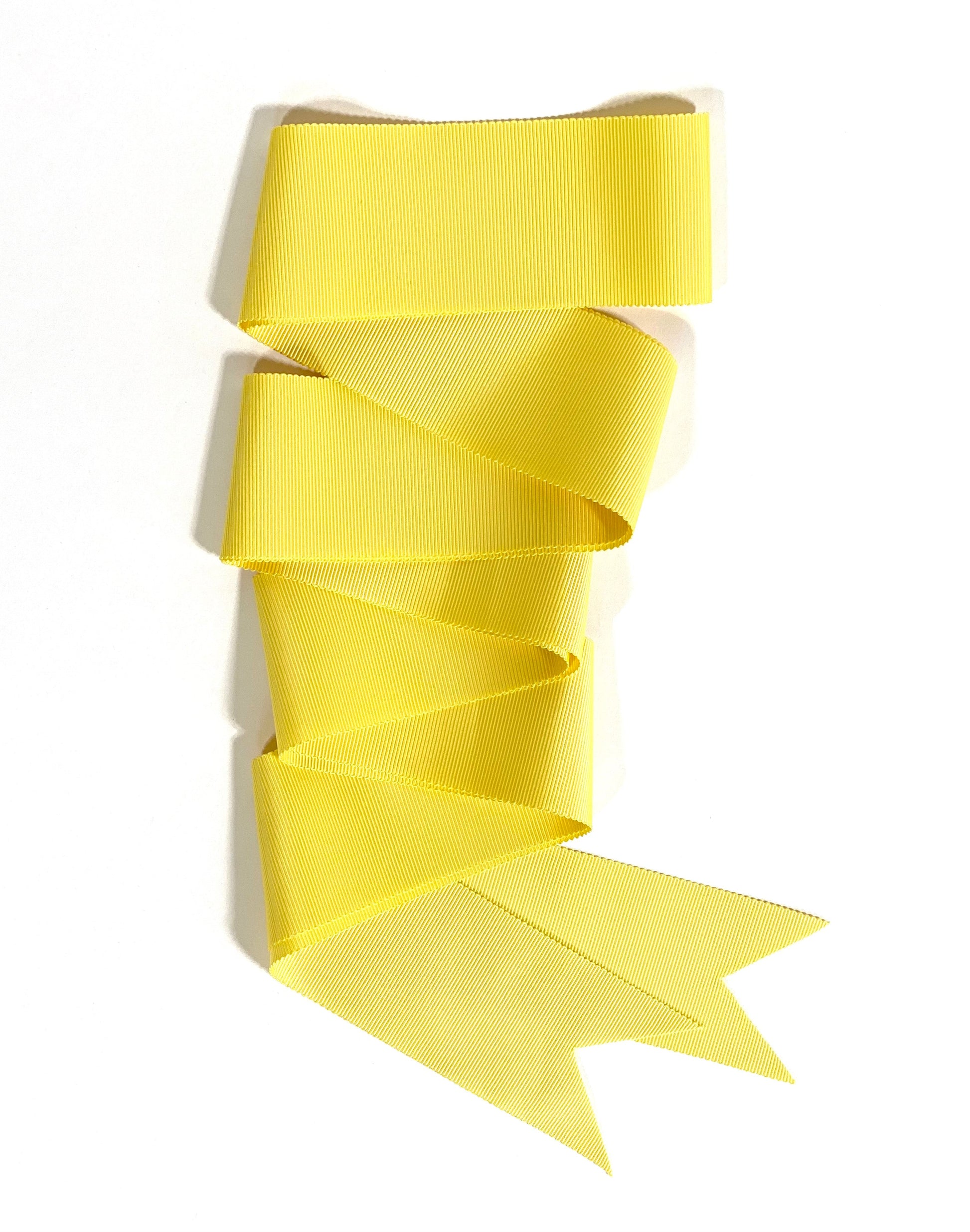 Yellow Grosgrain Ribbon - Long