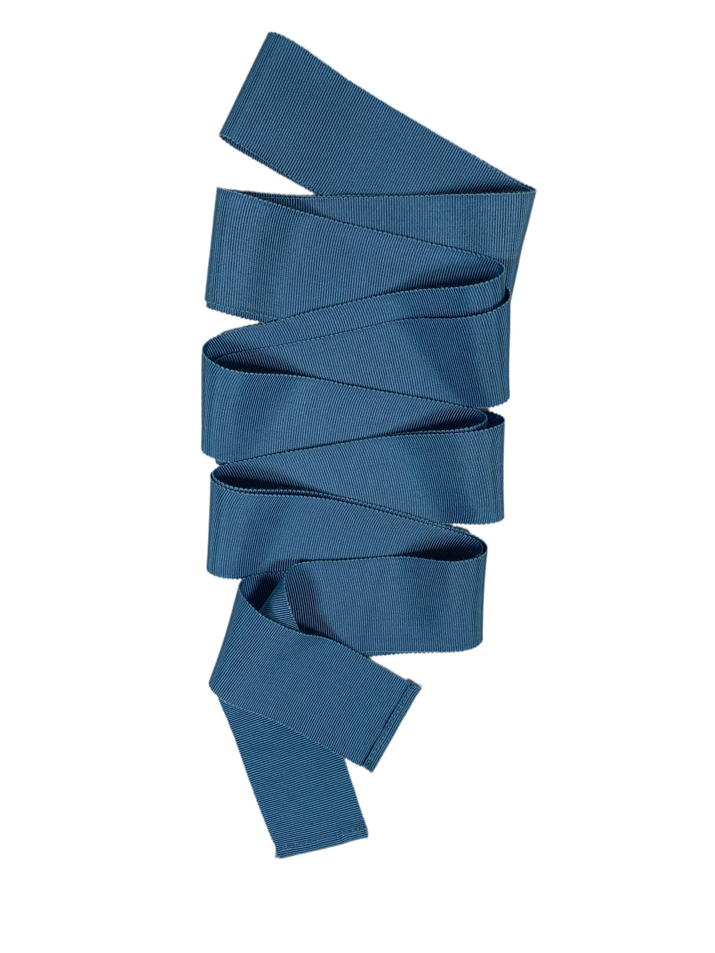 French Blue Millinery Grosgrain Ribbon - Long