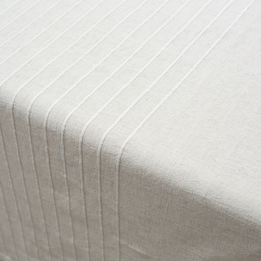 Washed Linen-Cotton Runner - Natural Linen