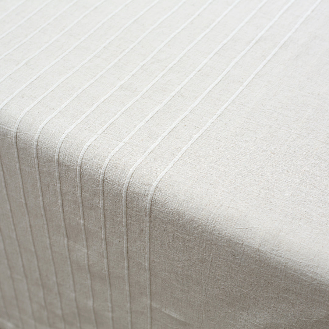Washed Linen-Cotton Runner - Natural Linen