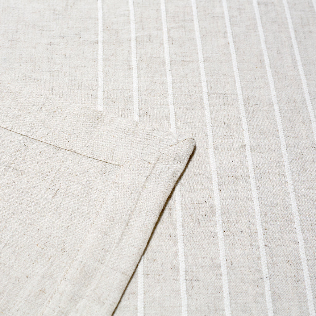 Washed Linen-Cotton Runner - Natural Linen