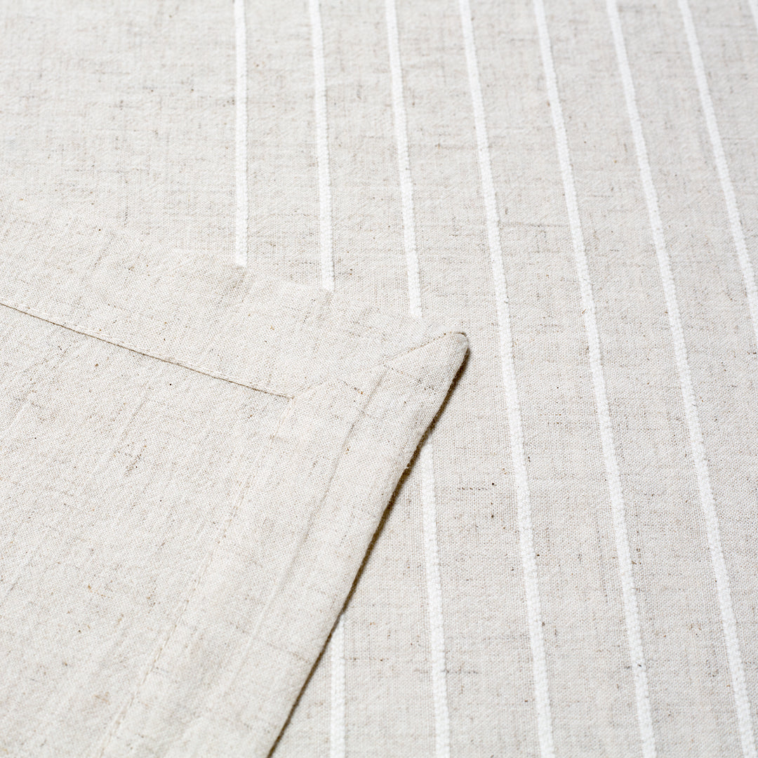Washed Linen-Cotton Runner - Natural Linen